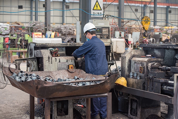 琼海网架锥头车间